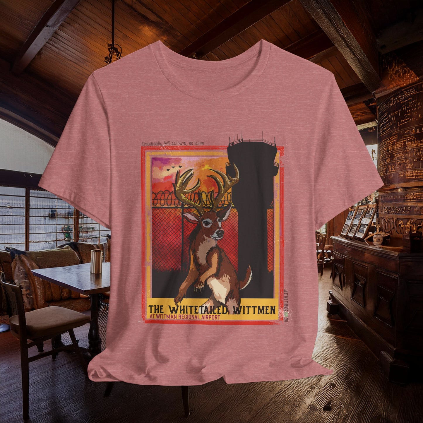 Cryptid Tee - The Whitetailed Wittmen