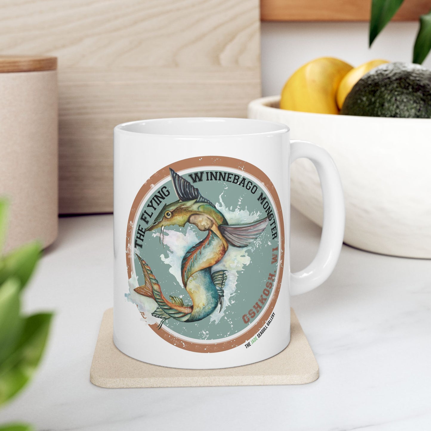 Flying Winnebago Monster Mug