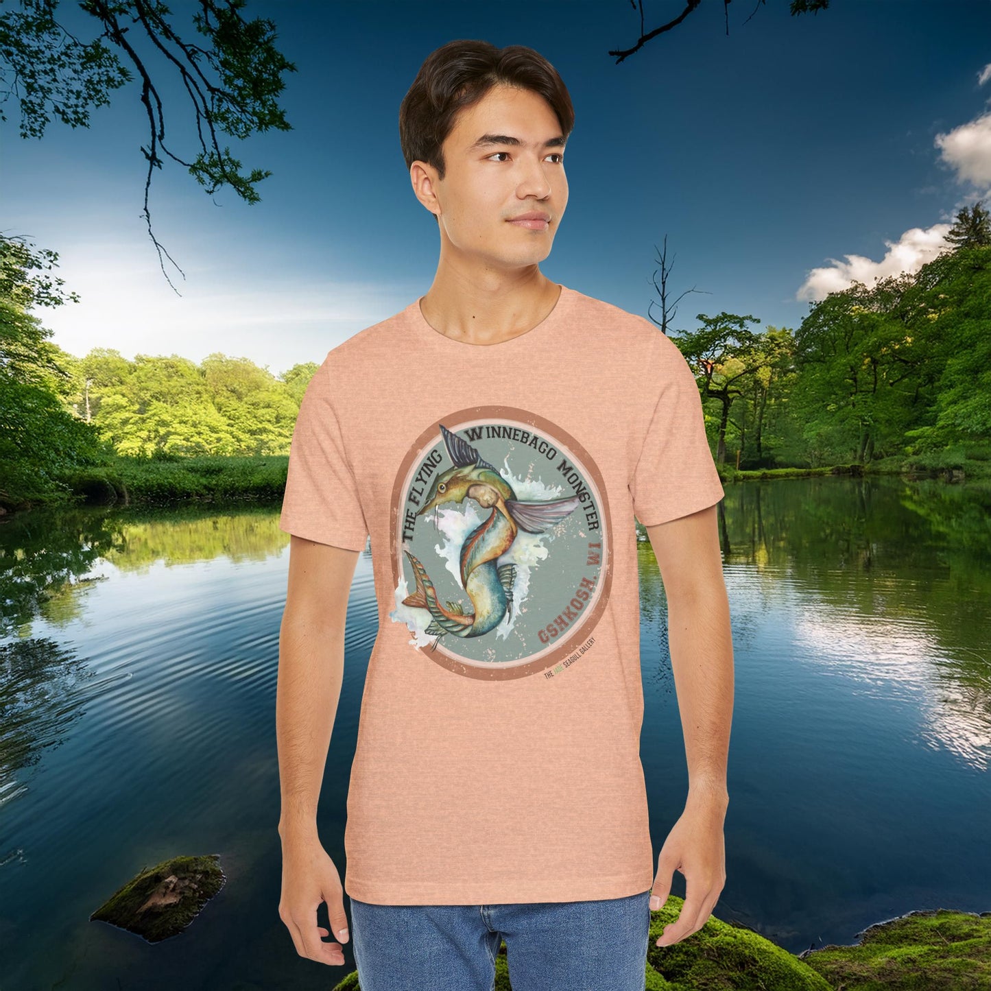 Cryptid Tee - Flying Winnebago Monster T-Shirt