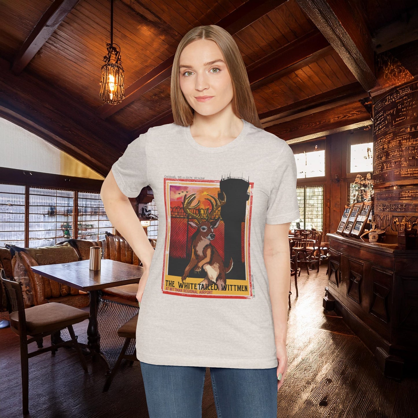 Cryptid Tee - The Whitetailed Wittmen