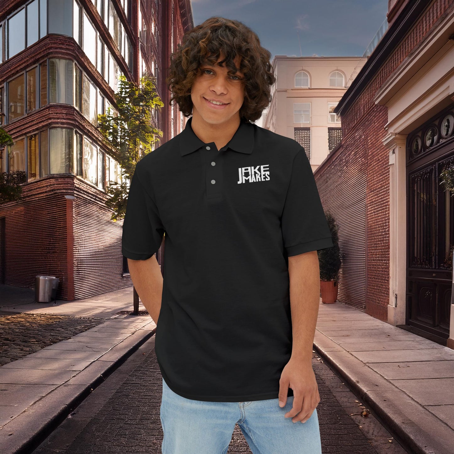JakeMakes Men's Polo