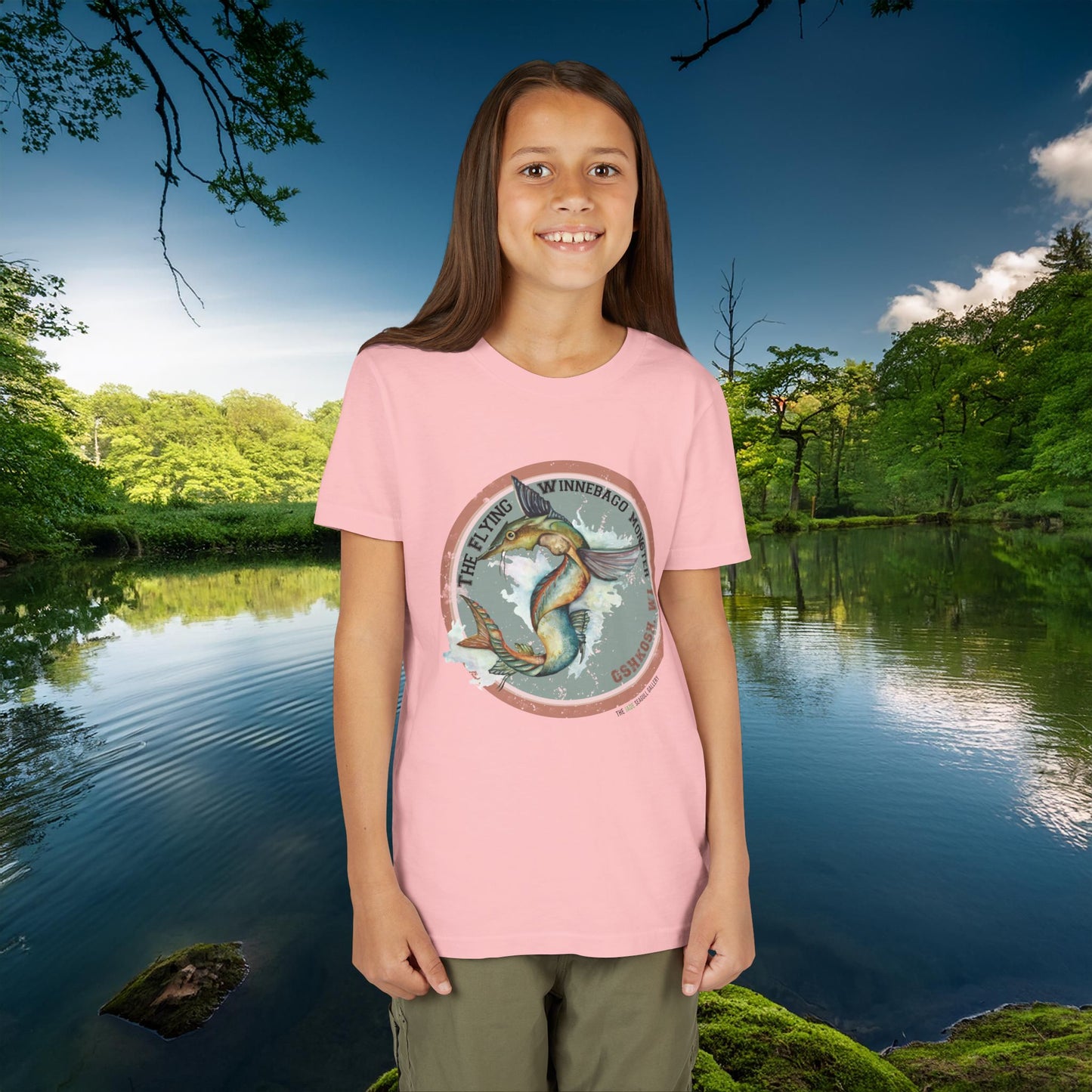 Cryptid Tee - Flying Winnebago Monster Youth T-Shirt