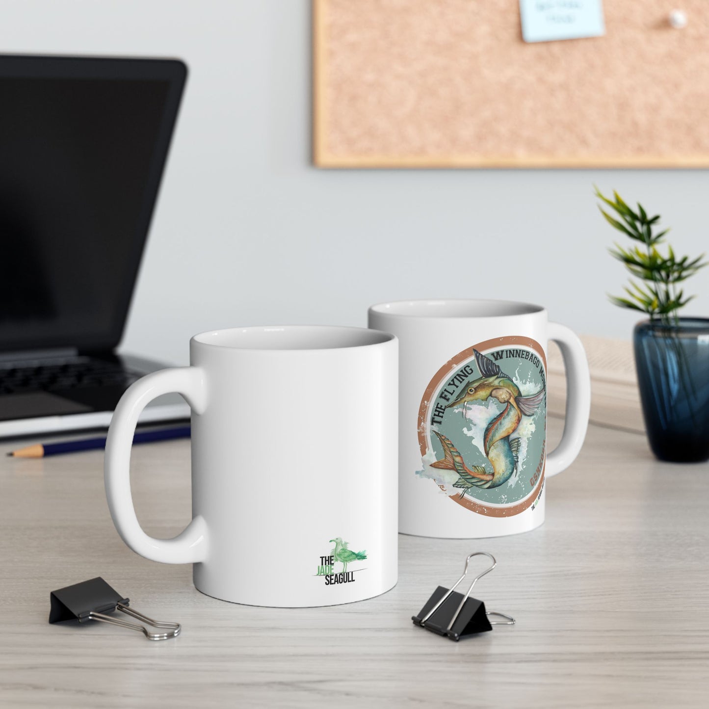 Flying Winnebago Monster Mug