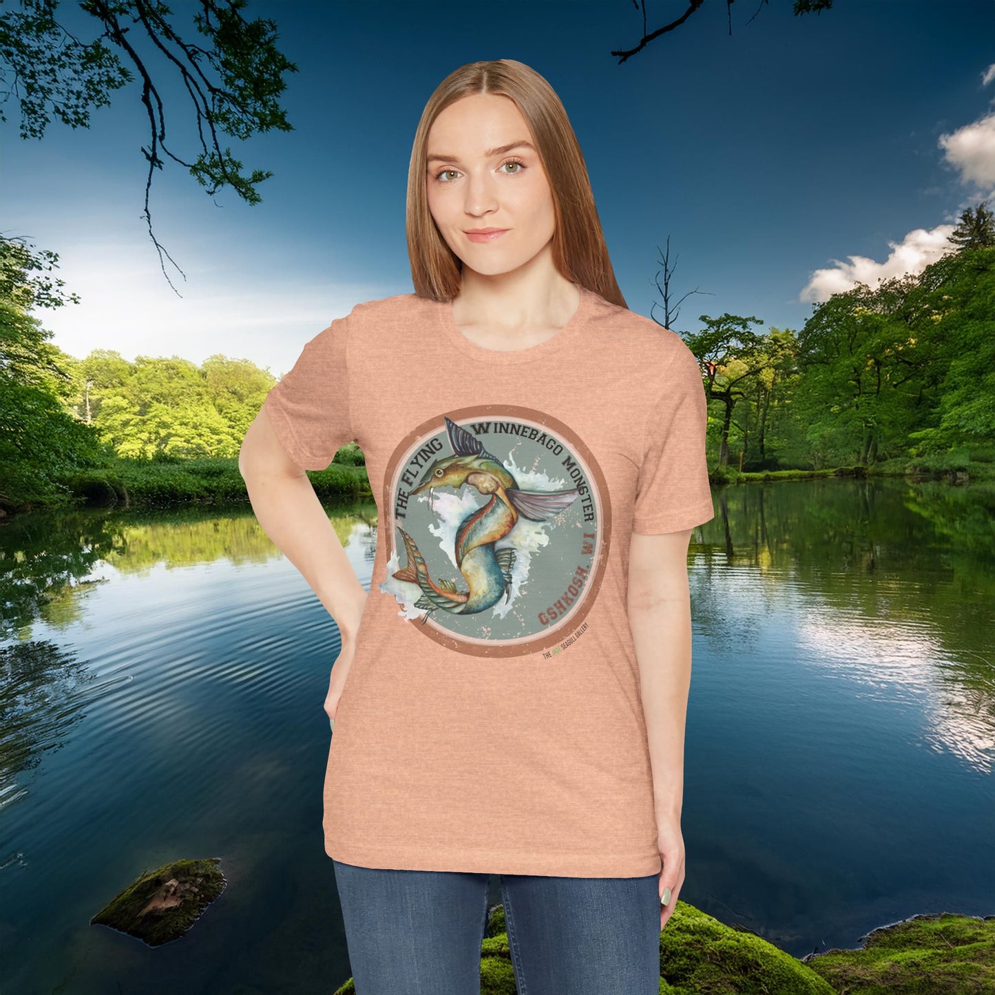 Cryptid Tee - Flying Winnebago Monster T-Shirt