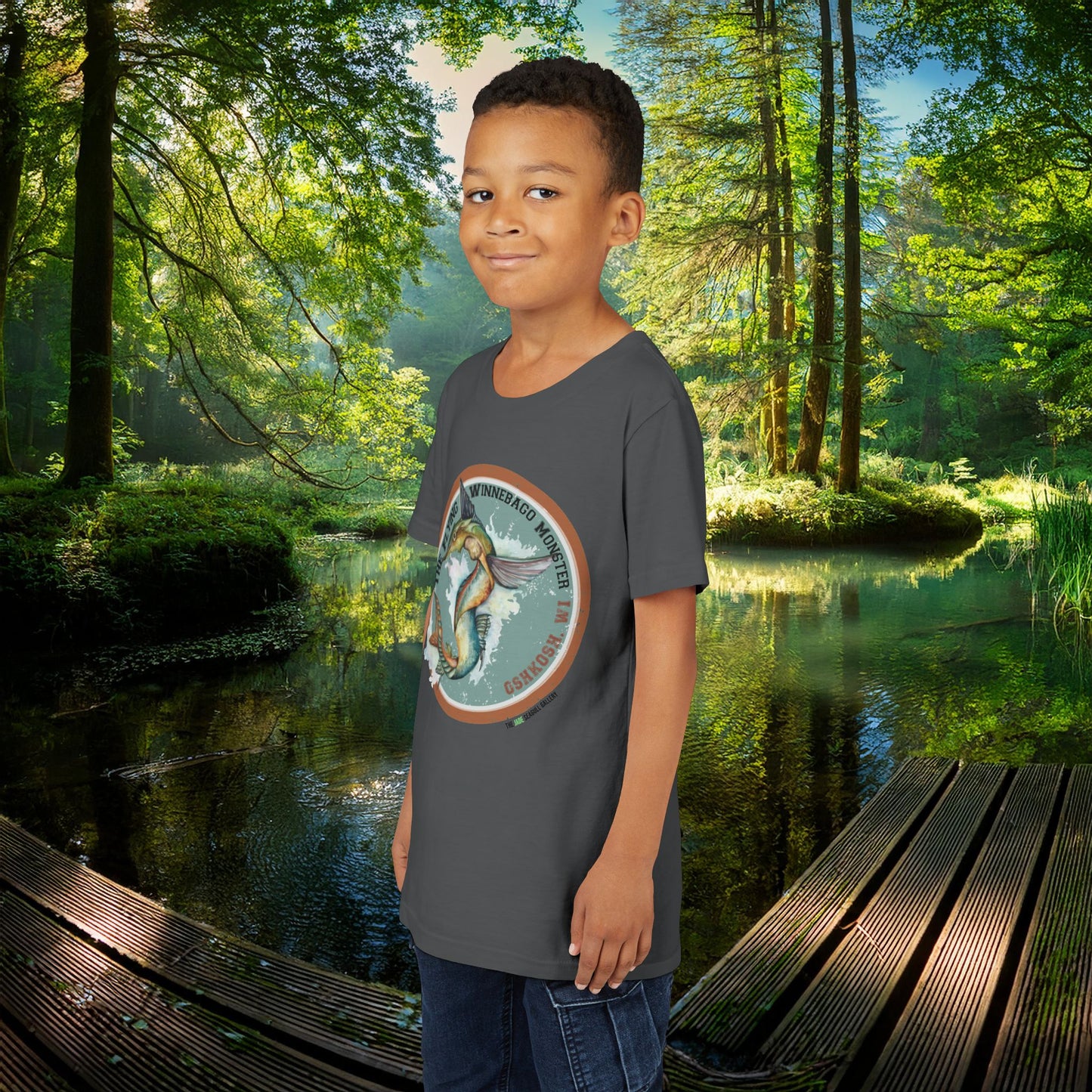 Cryptid Tee - Flying Winnebago Monster Youth T-Shirt