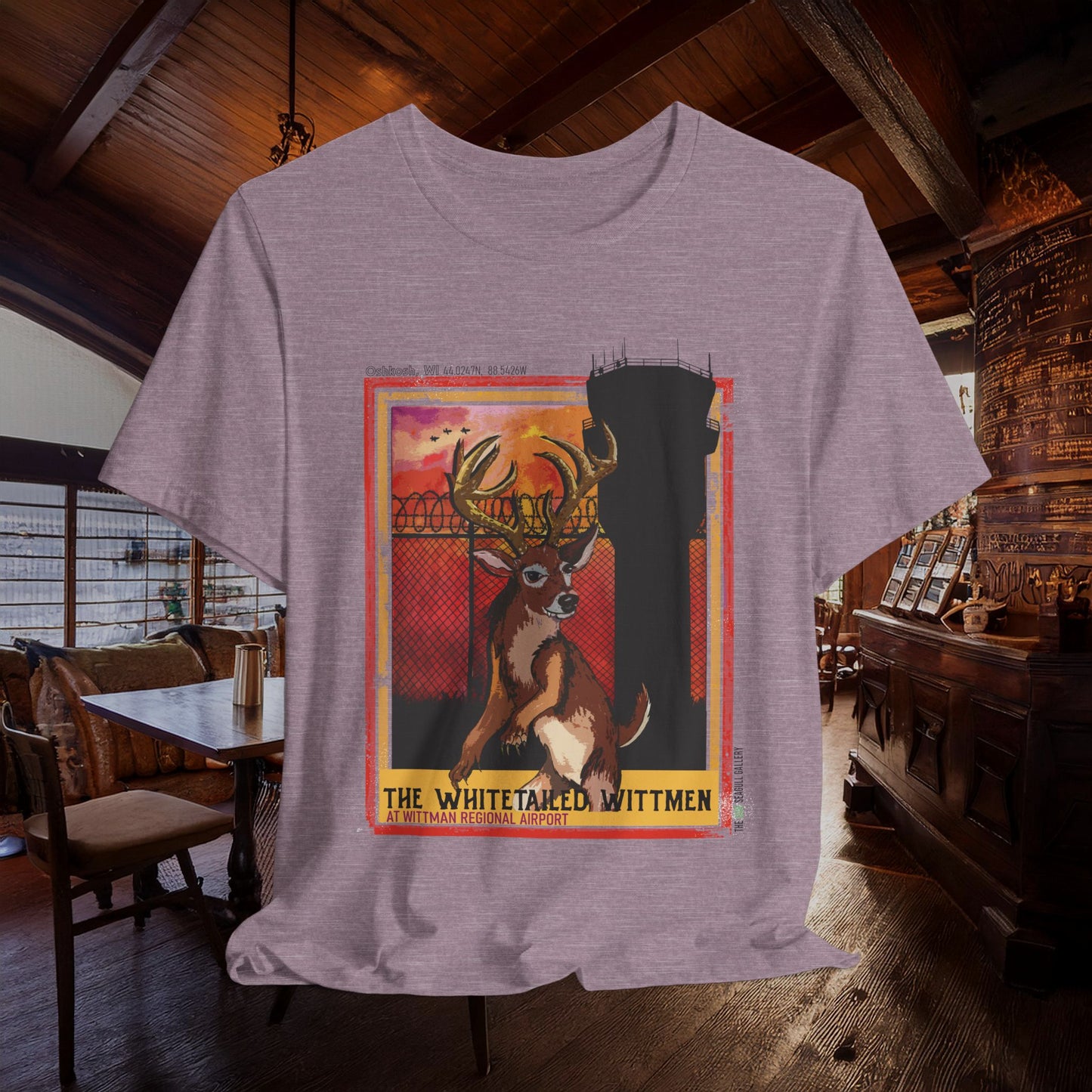 Cryptid Tee - The Whitetailed Wittmen