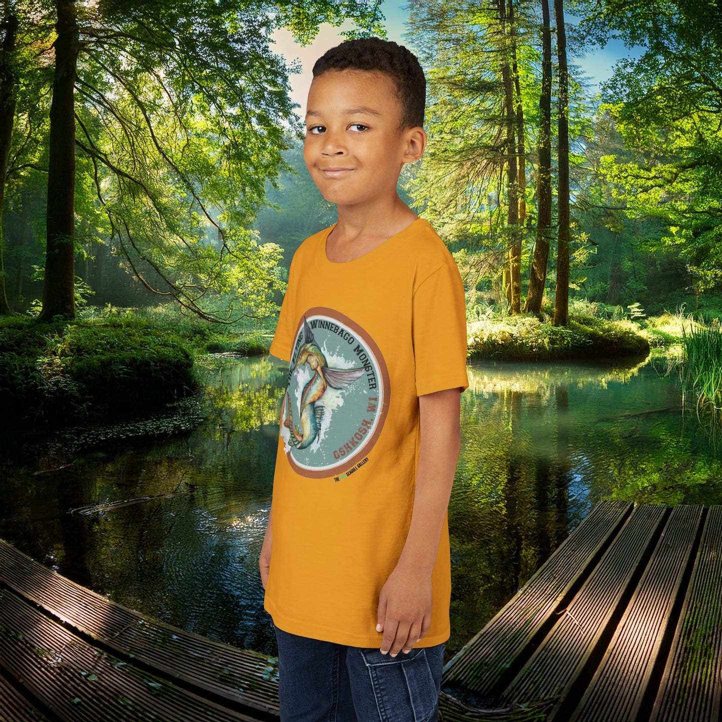 Cryptid Tee - Flying Winnebago Monster Youth T-Shirt
