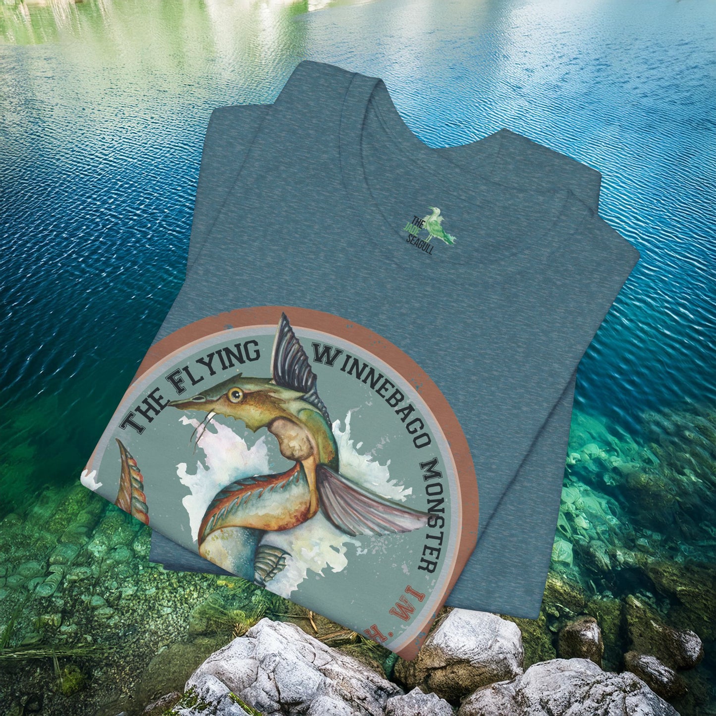 Cryptid Tee - Flying Winnebago Monster T-Shirt