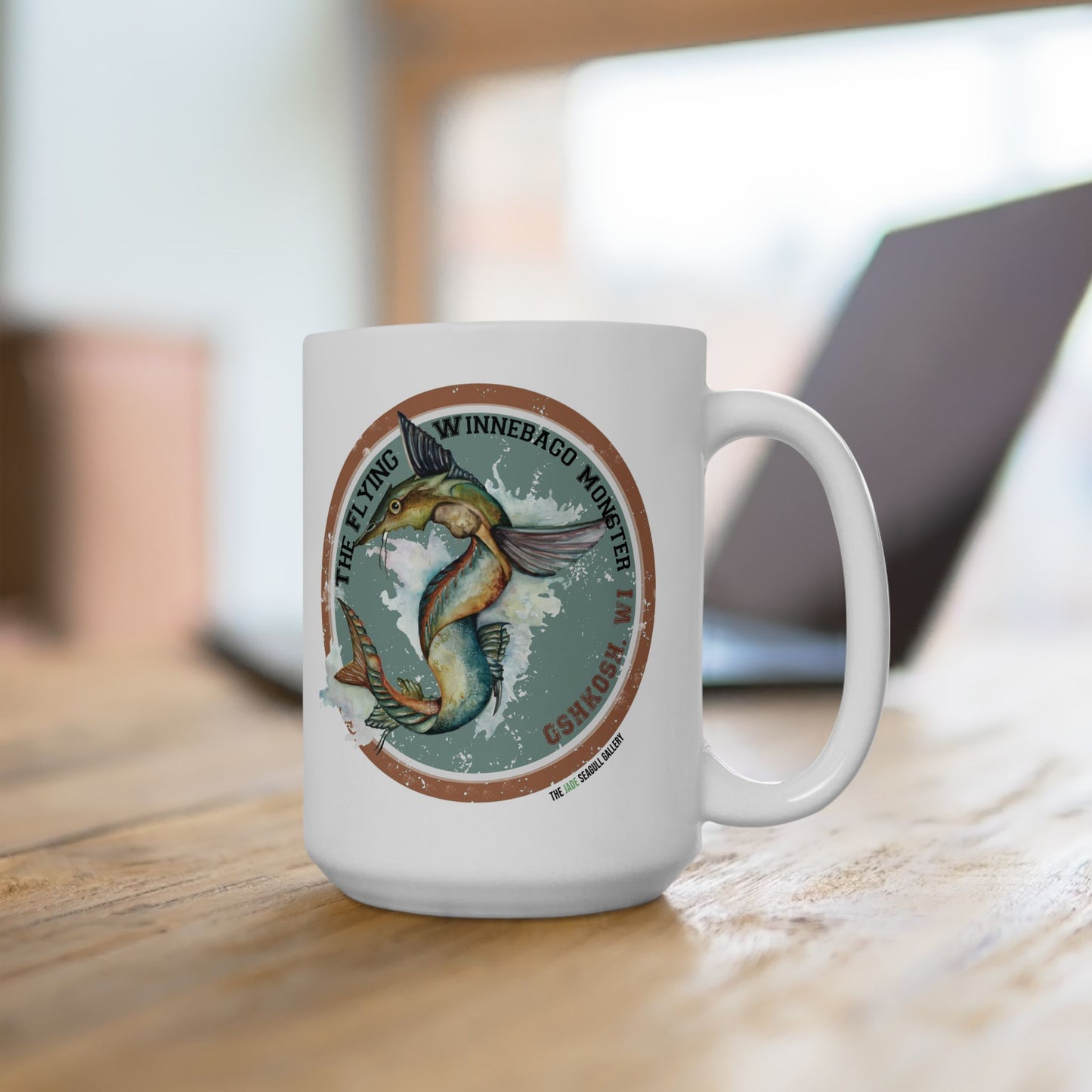 Flying Winnebago Monster Mug