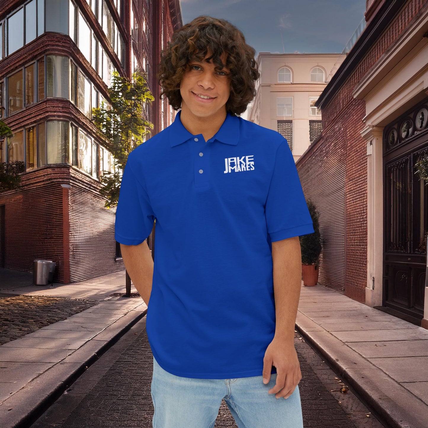 JakeMakes Men's Polo