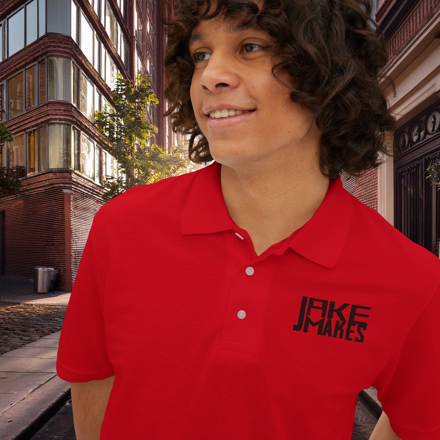 JakeMakes Men's Polo
