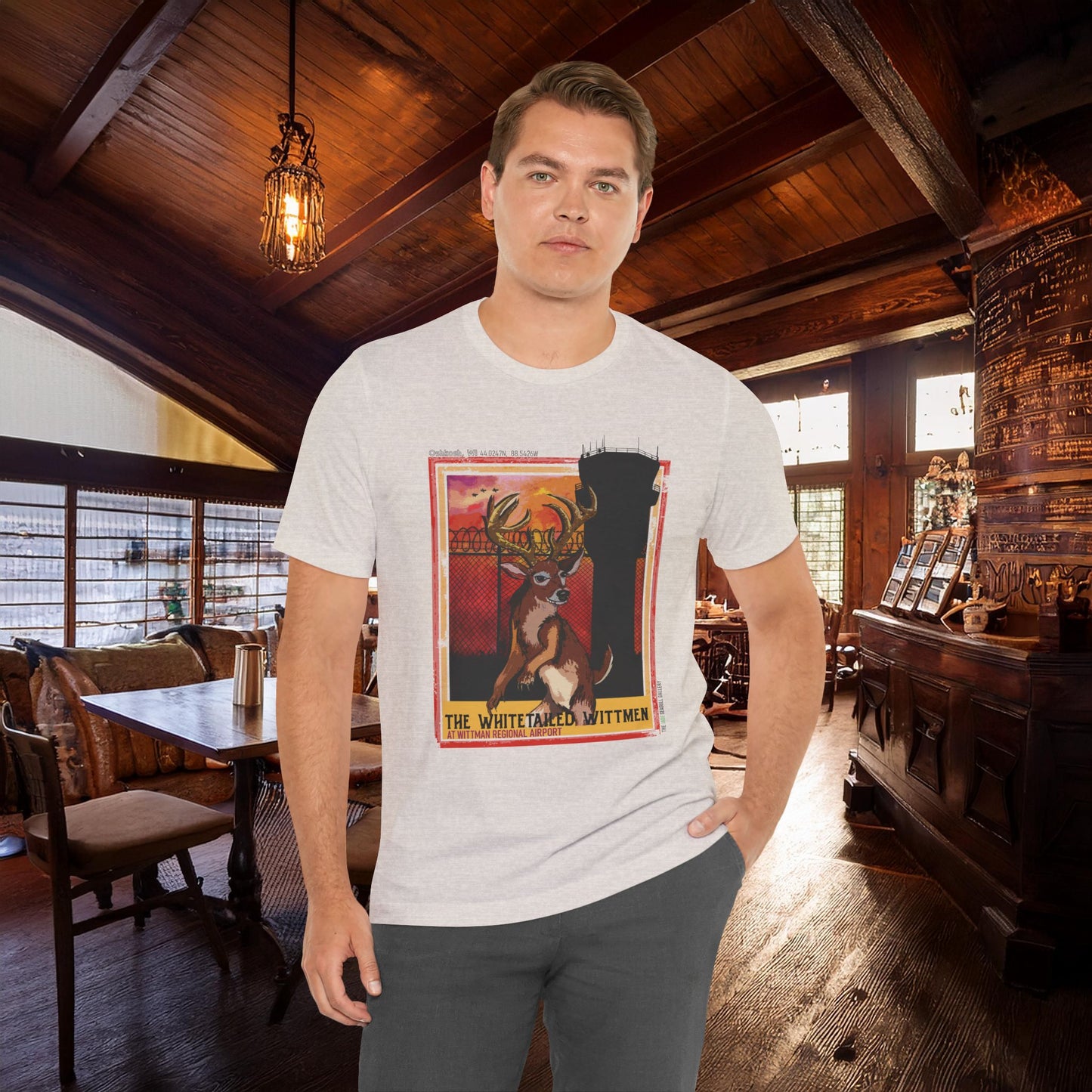 Cryptid Tee - The Whitetailed Wittmen
