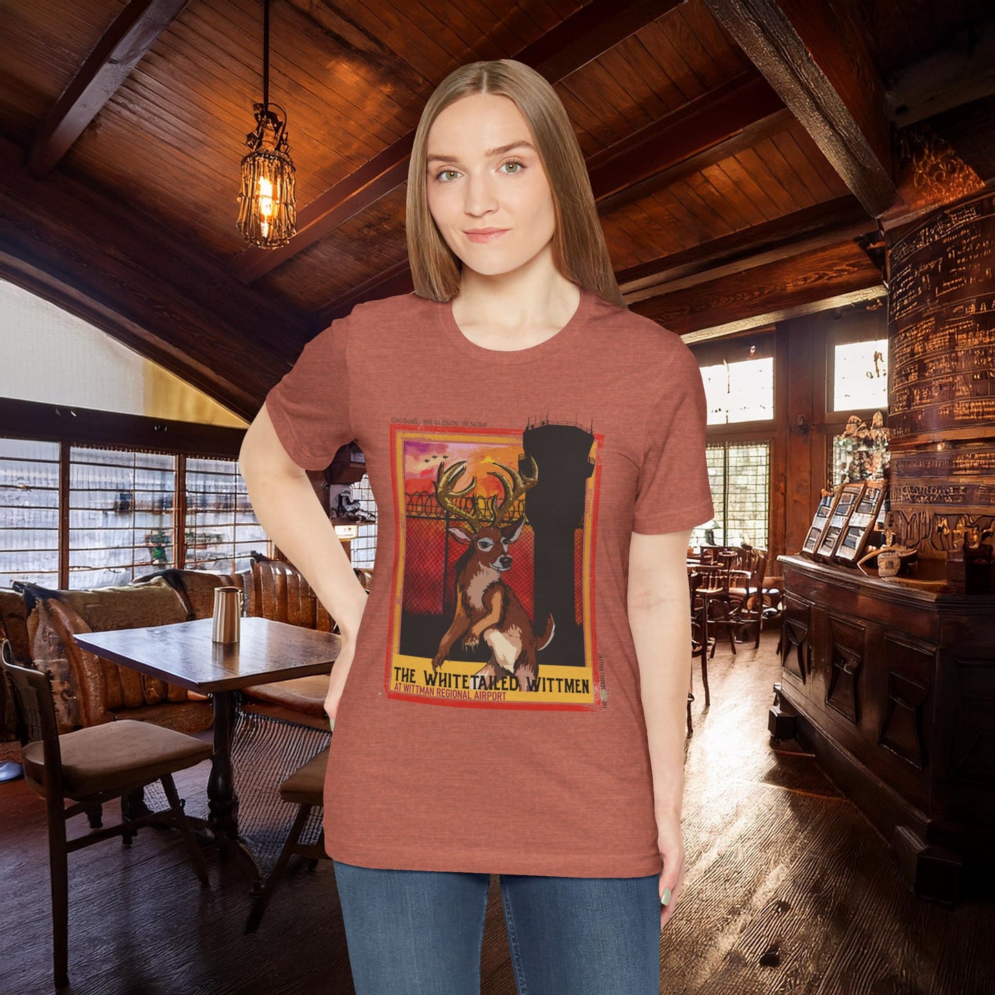 Cryptid Tee - The Whitetailed Wittmen