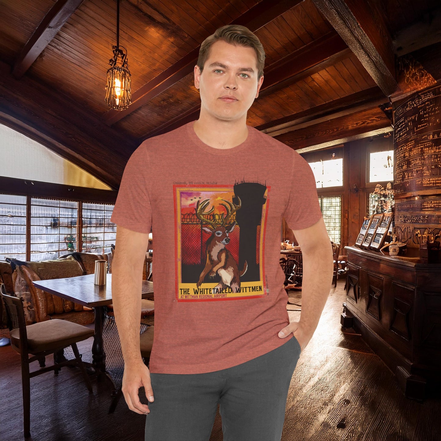 Cryptid Tee - The Whitetailed Wittmen