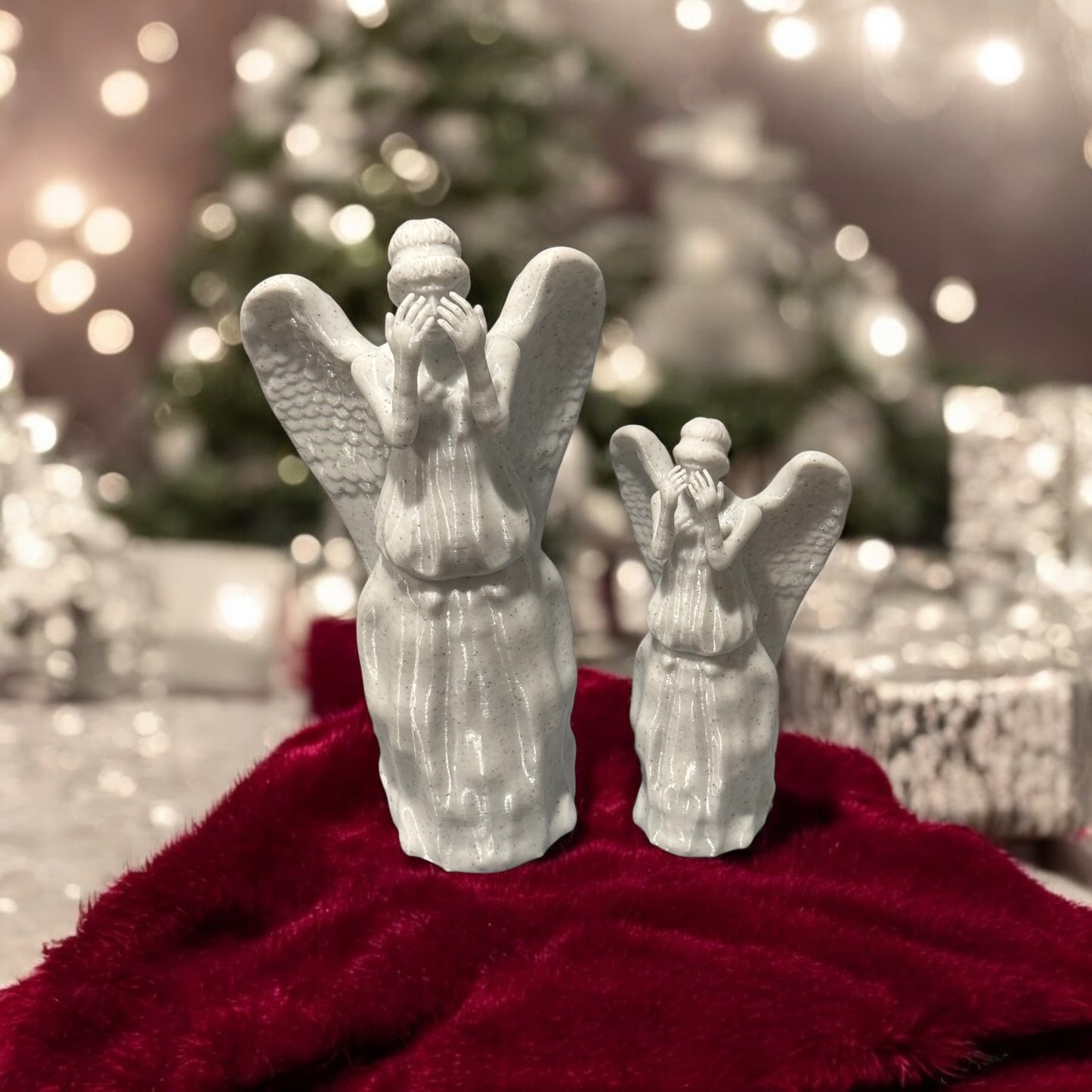 Weeping Angel Statue/Tree Topper