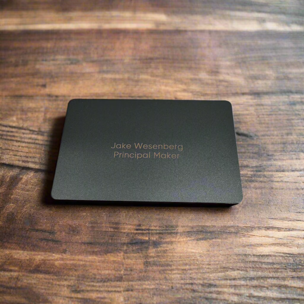 Smart Metal Business Cards (Double Sided)