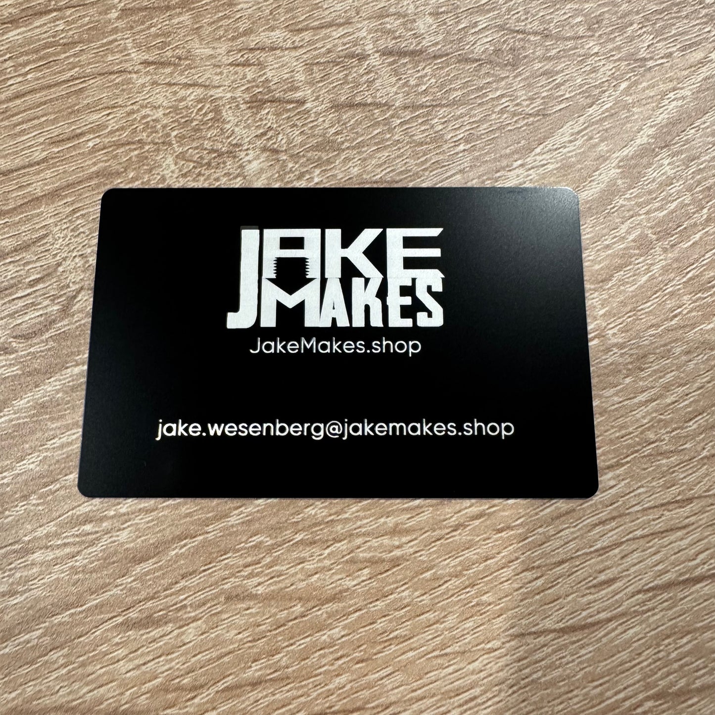 Metal Business Cards (Double Sided)