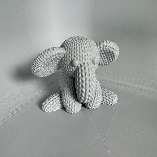 Knit Pattern Elephant